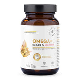 Omega + Vitamin D3 400 IE for barn 60 AURA HERBALS dreiekapsler